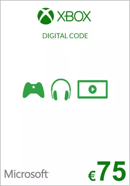 EU Xbox 75 Euro Gift Card
