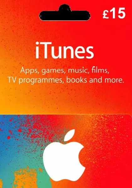 iTunes UK 15 GBP Gift Card