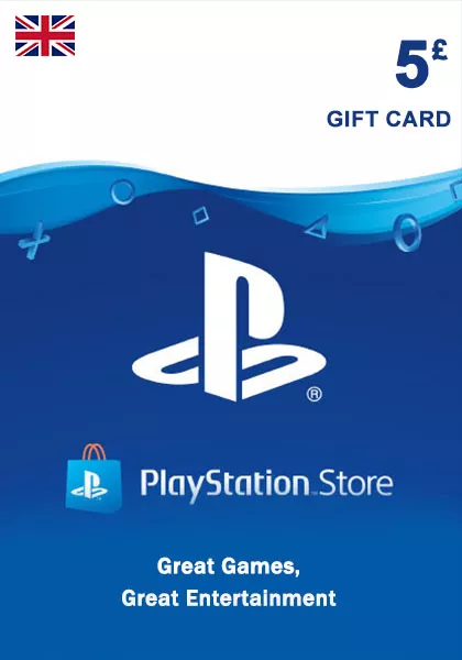 UK PSN 5 GBP Gift Card